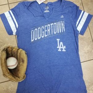 LA Dodgers Dodgertown New With Tags Large Majestic